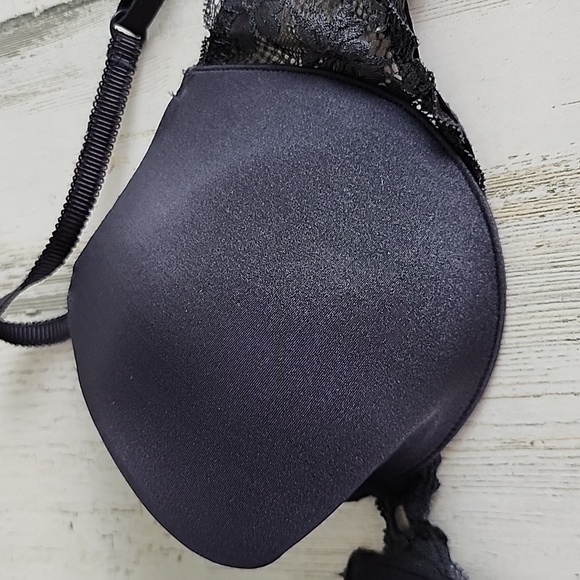 Victoria's Secret Angels IPEX dark gray lightly padded underwire bra Size 34C - Picture 13 of 13